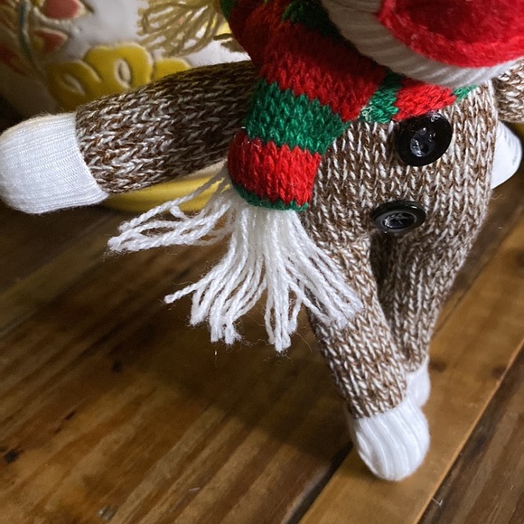 Pottery Barn Hanging Around for the Holidays Classic Sock Monkey Ornament 🐵 - Picture 5 of 16